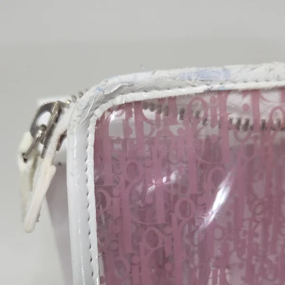 Dior Pink Transparent Cosmetic Case - Picture 4 of 10